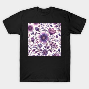 Purple Flowers T-Shirt